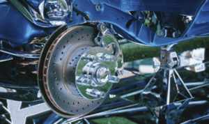 brakes of a car